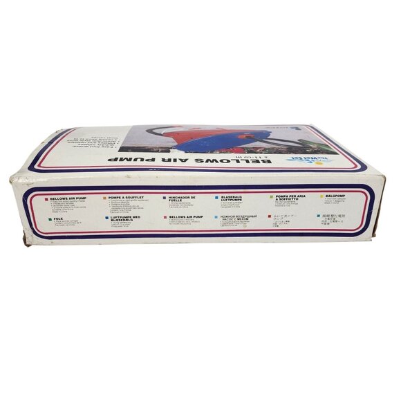 Vintage The Wet Set Bellows Air Pump #58611 In Box 1996 Intex For Inflatables - Picture 8 of 13